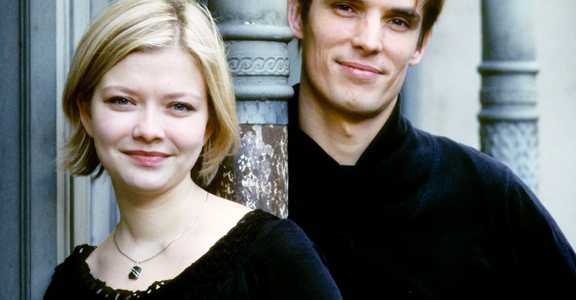 Headshot of Alina Ibragimova & Cédric Tiberghien